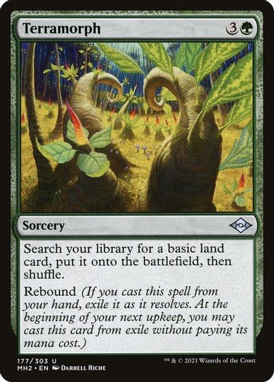 Terramorph Modern Horizons 2 Magic card