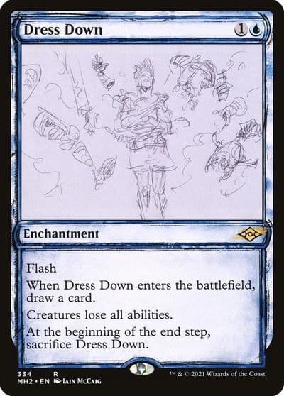 Dress Down Showcase Modern Horizons 2 Magic card