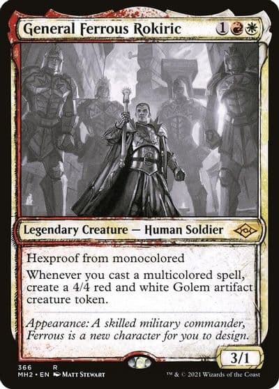 General Ferrous Rokiric Showcase Modern Horizons 2 Magic card