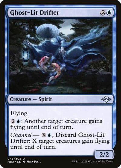 Ghost Lit Drifter Modern Horizons 2 Magic card