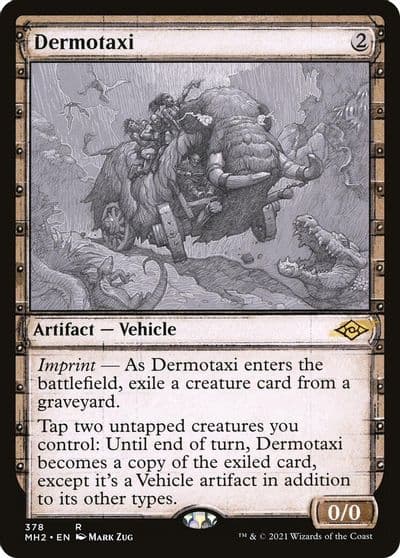 Dermotaxi Showcase Modern Horizons 2 Magic card