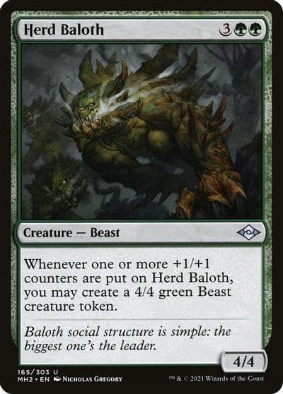 Herd Baloth Modern Horizons 2 Magic card