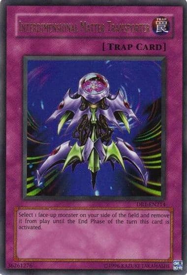 Interdimensional Matter Transporter Dark Revelation Volume 1 Yu-Gi-Oh! card