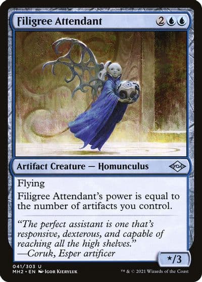 Filigree Attendant Modern Horizons 2 Magic card