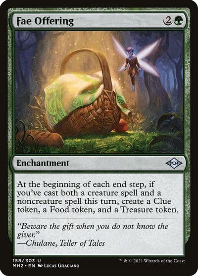 Fae Offering Modern Horizons 2 Magic card