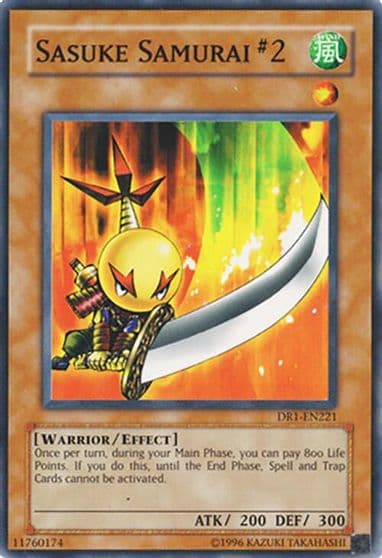Sasuke Samurai 2 Dark Revelation Volume 1 Yu-Gi-Oh! card