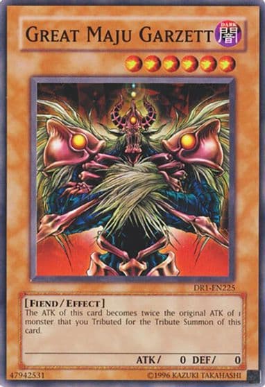 Great Maju Garzett Dark Revelation Volume 1 Yu-Gi-Oh! card