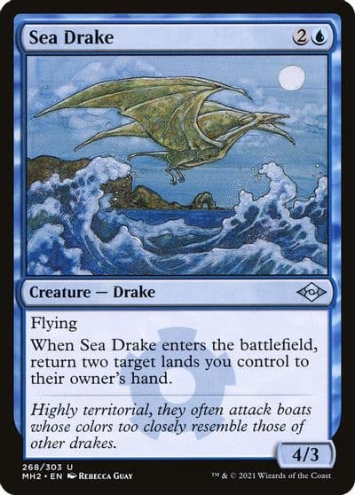 Sea Drake Modern Horizons 2 Magic card