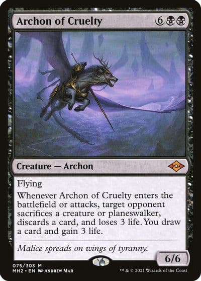 Archon of Cruelty Modern Horizons 2 Magic card