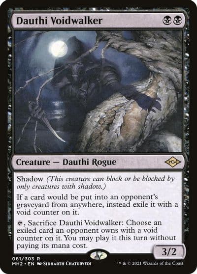 Dauthi Voidwalker Modern Horizons 2 Magic card