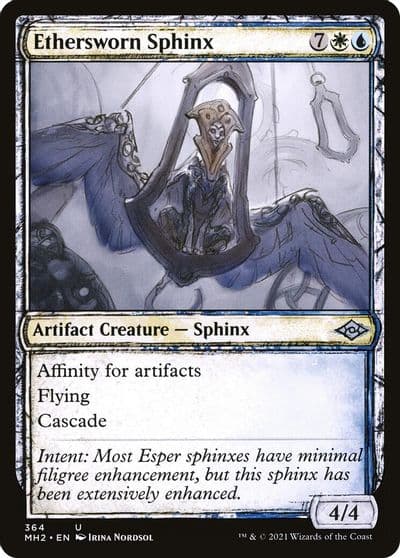 Ethersworn Sphinx Showcase Modern Horizons 2 Magic card
