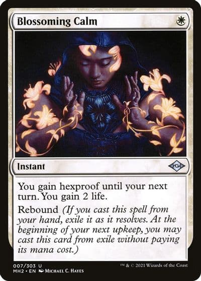 Blossoming Calm Modern Horizons 2 Magic card
