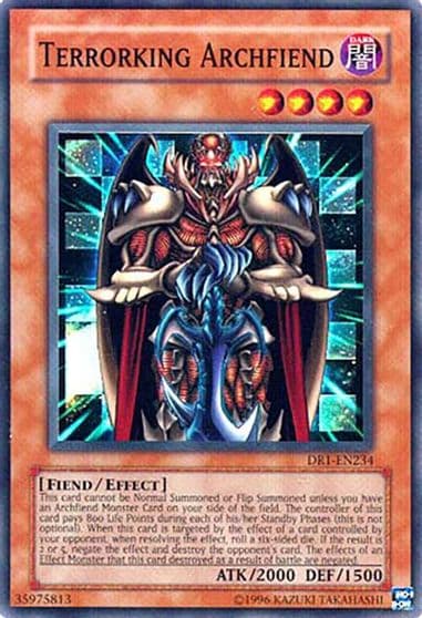 Terrorking Archfiend Dark Revelation Volume 1 Yu-Gi-Oh! card