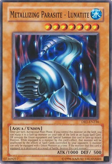 Metallizing Parasite Lunatite Dark Revelation Volume 1 Yu-Gi-Oh! card
