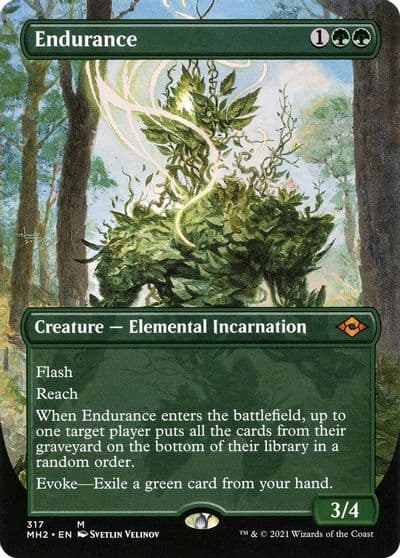 Endurance Borderless Modern Horizons 2 Magic card