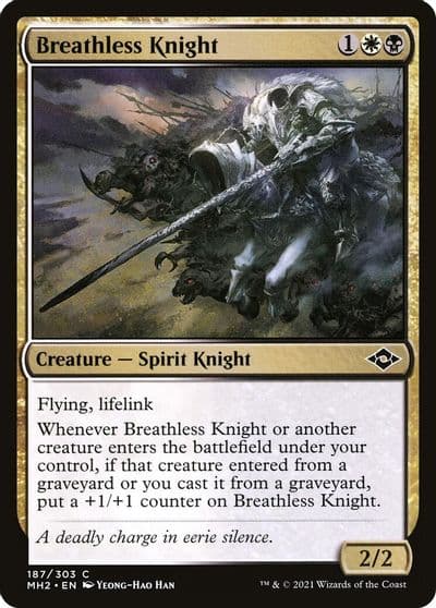 Breathless Knight Modern Horizons 2 Magic card