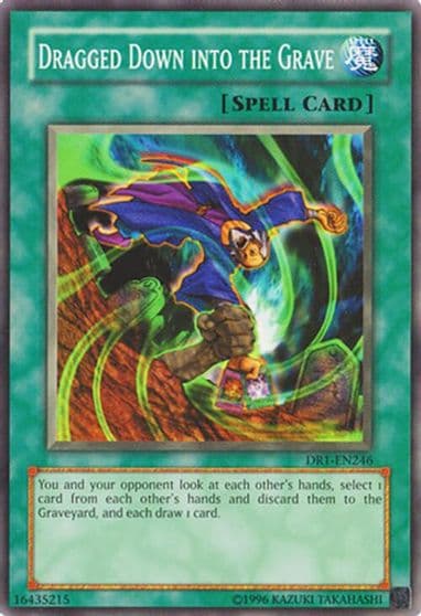 Dragged Down into the Grave Dark Revelation Volume 1 Yu-Gi-Oh! card