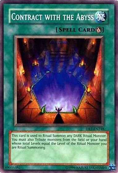 Contract with the Abyss Dark Revelation Volume 1 Yu-Gi-Oh! card