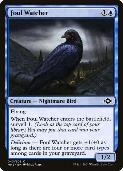 Foul Watcher Modern Horizons 2 Magic card