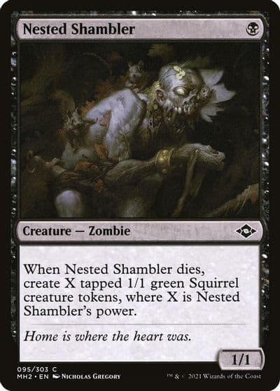 Nested Shambler Modern Horizons 2 Magic card