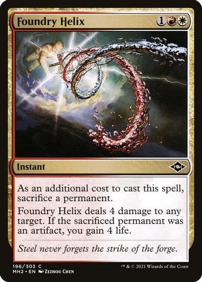 Foundry Helix Modern Horizons 2 Magic card