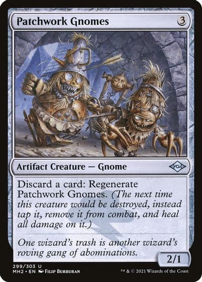 Patchwork Gnomes Modern Horizons 2 Magic card