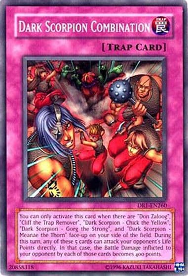 Dark Scorpion Combination Dark Revelation Volume 1 Yu-Gi-Oh! card