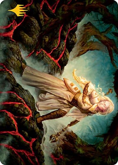 Sanctifier en Vec Art Card Gold Stamped Art Series: Modern Horizons 2 Magic card