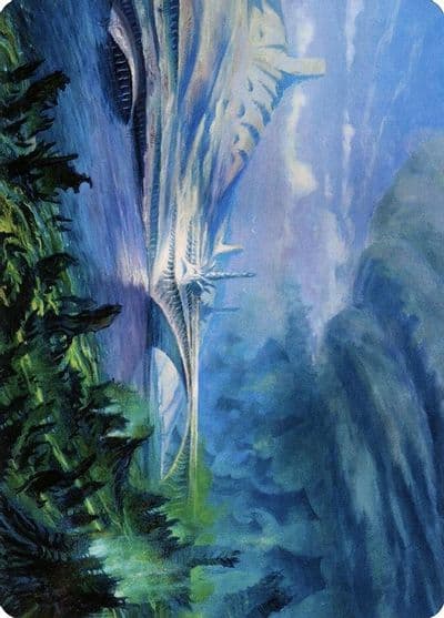 Goldmire Bridge Art Card Art Series: Modern Horizons 2 Magic card