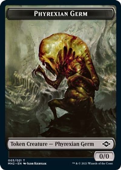 Phyrexian Germ Token Modern Horizons 2 Magic card