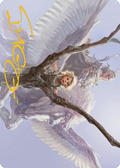 Unbounded Potential Art Card Gold Stamped Signature Art Series: Modern Horizons 2 Magic card