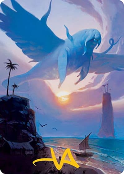 Aeromoeba Art Card Gold Stamped Signature Art Series: Modern Horizons 2 Magic card