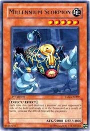 Millennium Scorpion The Lost Millennium Yu-Gi-Oh! card