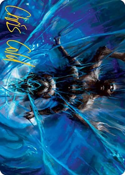 Shattered Ego Art Card Gold Stamped Signature Art Series: Modern Horizons 2 Magic card
