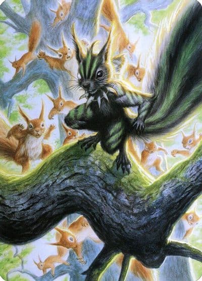 Chatterfang Squirrel General Art Card 67 81 Art Series: Modern Horizons 2 Magic card