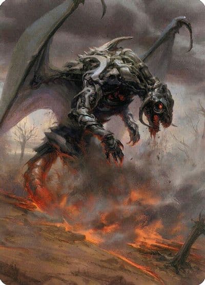 Scion of Draco Art Card Art Series: Modern Horizons 2 Magic card