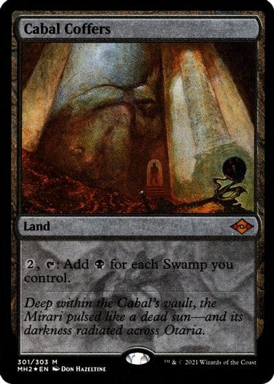 Cabal Coffers Foil Etched Modern Horizons 2 Magic card