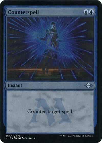 Counterspell Foil Etched Modern Horizons 2 Magic card
