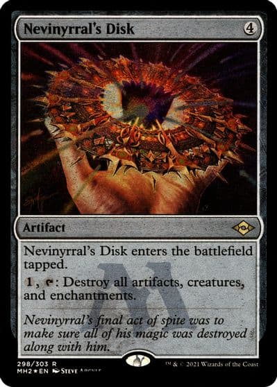 Nevinyrrals Disk Foil Etched Modern Horizons 2 Magic card