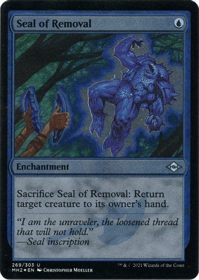 Seal of Removal Foil Etched Modern Horizons 2 Magic card