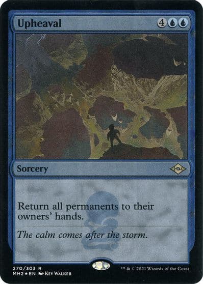 Upheaval Foil Etched Modern Horizons 2 Magic card