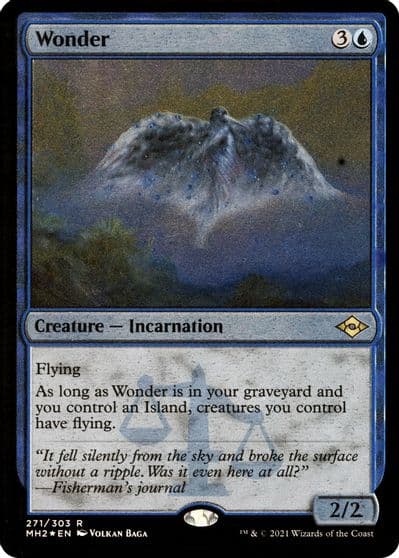 Wonder Foil Etched Modern Horizons 2 Magic card
