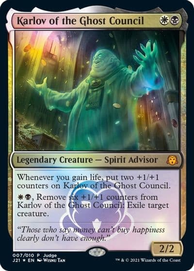 Karlov of the Ghost Council Judge Promos Magic card