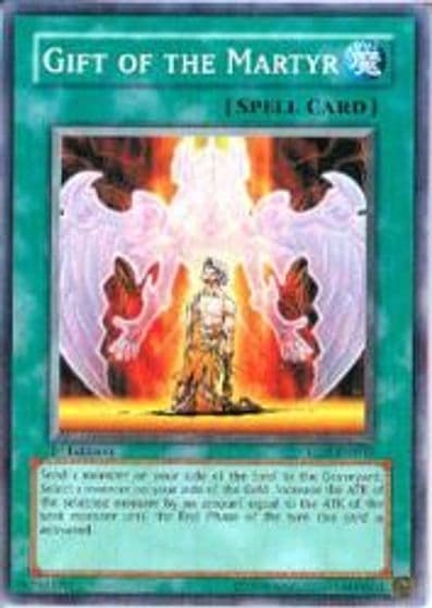 Gift of the Martyr The Lost Millennium Yu-Gi-Oh! card