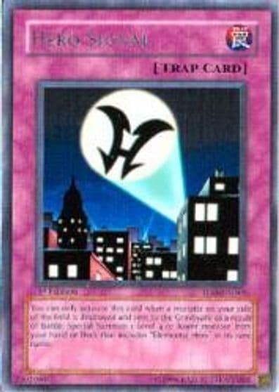 Hero Signal The Lost Millennium Yu-Gi-Oh! card