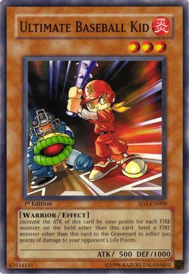 Ultimate Baseball Kid Structure Deck: Blaze of Destruction Yu-Gi-Oh! card