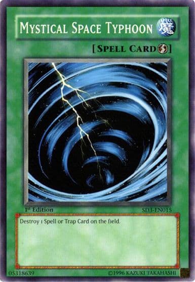 Mystical Space Typhoon Structure Deck: Blaze of Destruction Yu-Gi-Oh! card