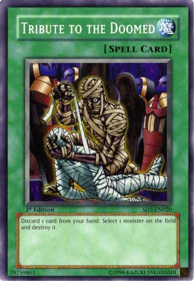 Tribute to the Doomed Structure Deck: Blaze of Destruction Yu-Gi-Oh! card