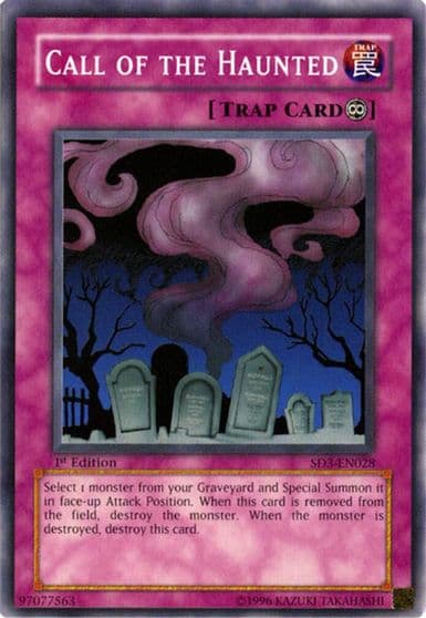 Call of the Haunted Structure Deck: Blaze of Destruction Yu-Gi-Oh! card
