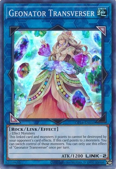 Geonator Transverser OTS Tournament Pack 16 Yu-Gi-Oh! card